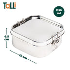 Talli Lunchbox lekvrij vierkant