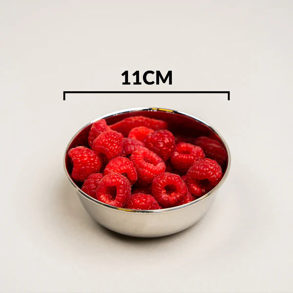 Talli RVS Schalen (kommen) 14.5cm Set van 2