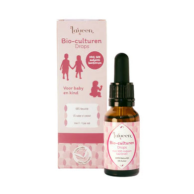 Laveen: Bio Culturen Drops voor baby en kind – Probiotica Druppels