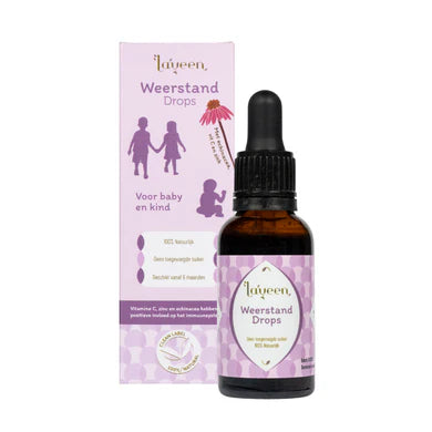 Laveen: Weerstand Drops voor baby en kind – Vitamine Druppels