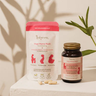 Laveen: Vega Mama Multi (met Actieve Foliumzuur) – Zwangerschap Pillen