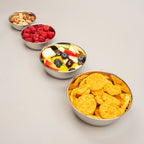 Talli RVS Schalen (kommen) 11cm Set van 2