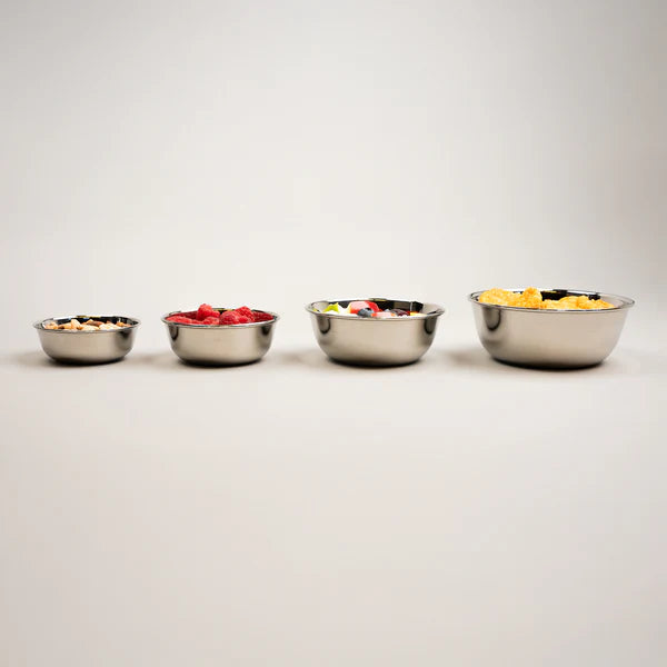 Talli RVS Schalen (kommen) 14.5cm Set van 2