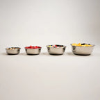 Talli RVS Schalen (kommen) 11cm Set van 2