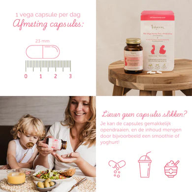 Laveen: Vega Mama Multi (met Actieve Foliumzuur) – Zwangerschap Pillen