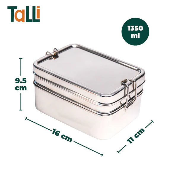 Talli 3-in-1 RVS Lunchbox Medium