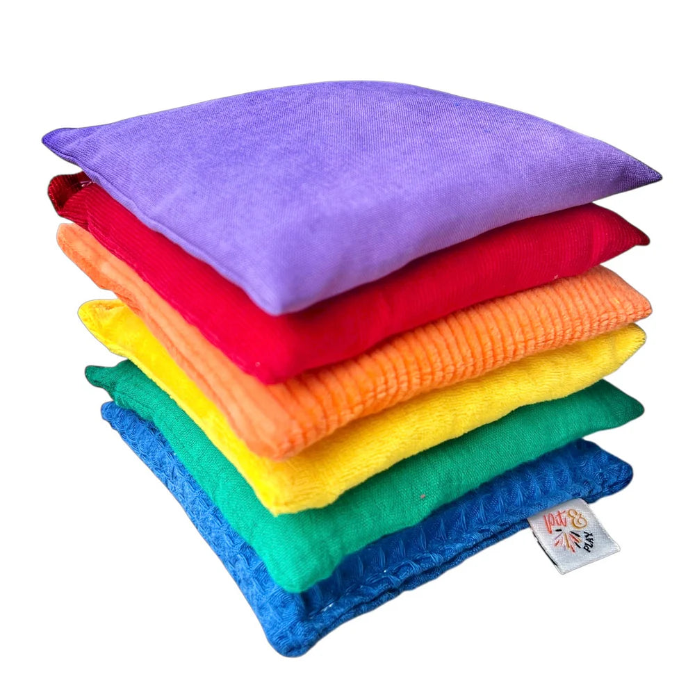 Pittenzakjes Regenboog Set van 6