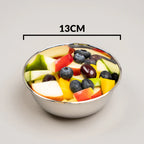 Talli RVS Schalen (kommen) 13cm Set van 2