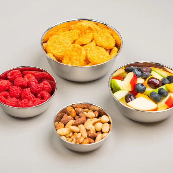 Talli RVS Schalen (kommen) 14.5cm Set van 2