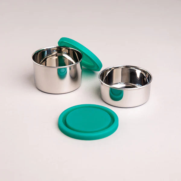 Talli RVS Snackbox Lekvrij set van 2  | 250ml + 180ml |