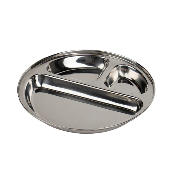 Talli RVS Kinderbord met vakjes Rond