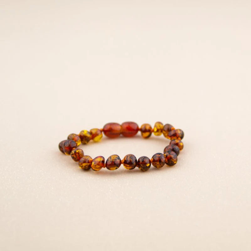 Barnsteen armband dreumes/peuter 14cm