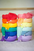 Speeldoek Geel Pastel - Medium 48x48cm