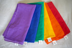 Speeldoek Rood Regenboog - Medium 48x48cm
