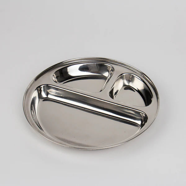 Talli RVS Kinderbord met vakjes Rond