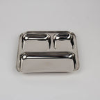 Talli RVS Kinderbord met vakjes Vierkant