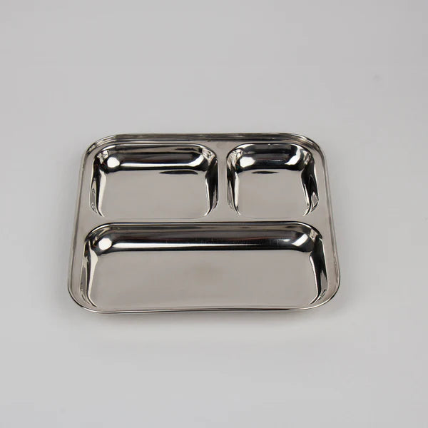 Talli RVS Kinderbord met vakjes Vierkant