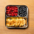 Talli RVS Kinderbord met vakjes Vierkant